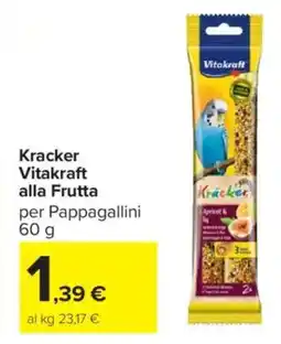 Carrefour Market Kracker Vitakraft alla Frutta offerta