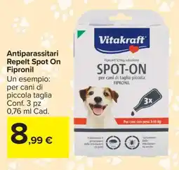 Carrefour Market Antiparassitari Repelt Spot On Fipronil offerta