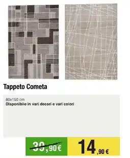 Handy fai da te Tappeto Cometa offerta