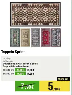 Handy fai da te Tappeto Sprint offerta