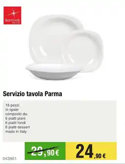 Handy fai da te Servizio tavola Parma offerta
