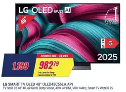 Trony LG SMART TV OLED 48" OLED48C55LA.API offerta