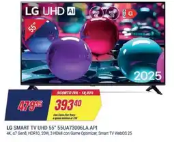 Trony LG SMART TV UHD 55" 55UA73006LA.API offerta