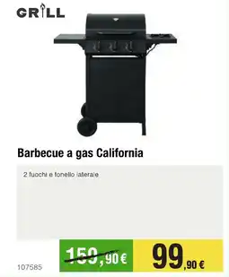 Handy fai da te GRILL Barbecue a gas California offerta