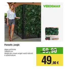 Handy fai da te VERDEMAX Pannello Jungle offerta