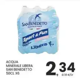 Despar Acqua minerale libera SAN BENEDETTO offerta