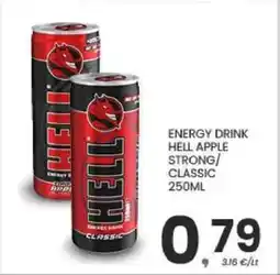 Despar Energy drink hell apple strong/ classic offerta
