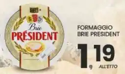 Despar Formaggio brie president offerta