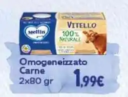 Despar Mellin Omogeneizzato Carne offerta