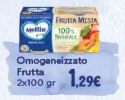 Despar Mellin Omogeneizzato Frutta offerta