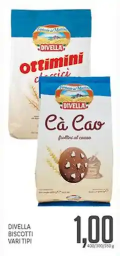 Supermercati Piccolo Divella biscotti offerta