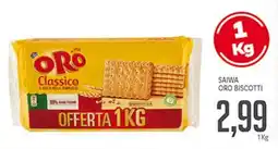 Supermercati Piccolo Saiwa oro biscotti offerta