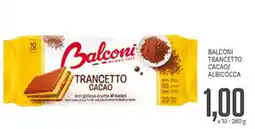 Supermercati Piccolo Balconi trancetto cacao/ albicocca offerta