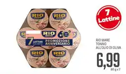 Supermercati Piccolo Rio mare tonno all'olio di oliva offerta