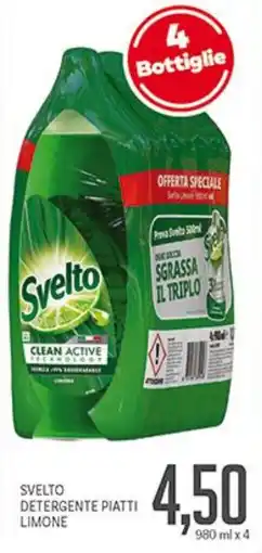 Supermercati Piccolo Svelto detergente piatti limone offerta