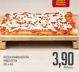 Supermercati Piccolo Pizza margherita precotta 30 x 40 offerta