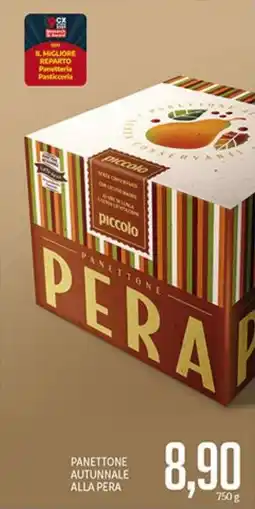 Supermercati Piccolo Panettone autunnale alla pera offerta