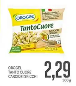 Supermercati Piccolo Orogel tanto cuore carciofi spicchi offerta