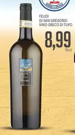 Supermercati Piccolo Feudi di san gregorio vino greco di tufo offerta