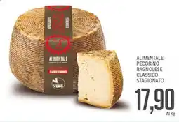 Supermercati Piccolo Alimentale pecorino bagnolese classico stagionato offerta