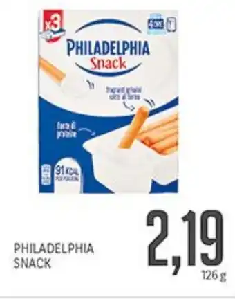 Supermercati Piccolo Philadelphia snack offerta
