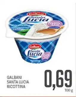 Supermercati Piccolo Galbani santa lucia ricottina offerta
