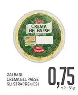 Supermercati Piccolo Galbani crema bel paese gli stracremosi offerta