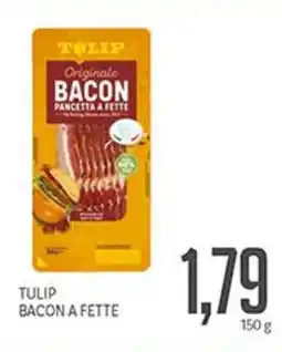 Supermercati Piccolo Tulip bacon a fette offerta