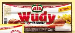 Supermercati Piccolo Aia wudy wurstel di suino offerta