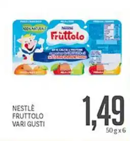 Supermercati Piccolo Nestle fruttolo offerta