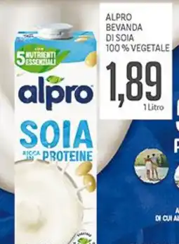 Supermercati Piccolo Alpro bevanda di soia 100% vegetale offerta