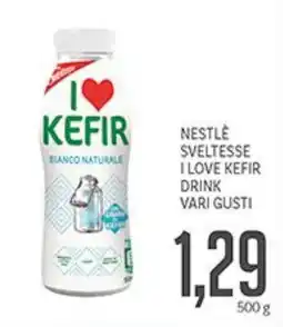 Supermercati Piccolo Nestlé sveltesse i love kefir drink offerta