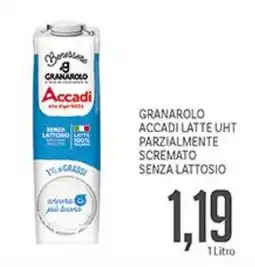 Supermercati Piccolo Granarolo accadi latte uht parzialmente scremato senza lattosio offerta