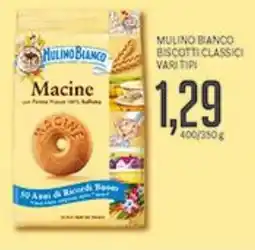Supermercati Piccolo Mulino bianco biscotti classici offerta