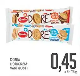 Supermercati Piccolo Doria doricrem offerta