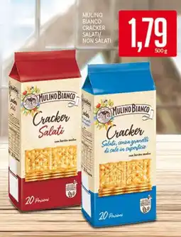 Supermercati Piccolo Mulino bianco cracker salati/ non salati offerta