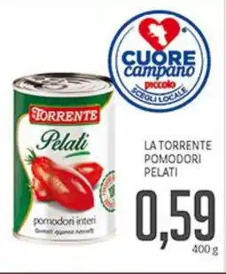 Supermercati Piccolo La torrente pomodori pelati offerta