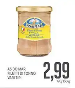 Supermercati Piccolo As do mar filetti di tonno offerta