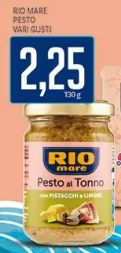 Supermercati Piccolo Rio mare pesto offerta