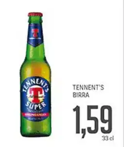 Supermercati Piccolo Tennent's birra offerta