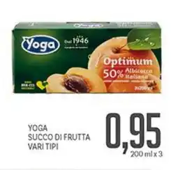 Supermercati Piccolo Yoga succo di frutta offerta