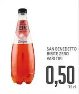 Supermercati Piccolo San benedetto bibite zero offerta