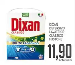 Supermercati Piccolo Dixan detersivo lavatrice classico fustone offerta