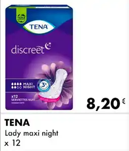 Iper Tosano TENA Lady maxi night x 12 offerta