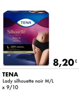 Iper Tosano TENA Lady silhouette noir M/L x 9/10 offerta