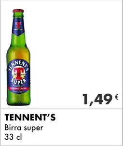 Iper Tosano TENNENT'S Birra super offerta