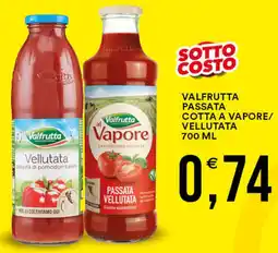 Vantaggio Cash&Carry VALFRUTTA Passata cotta a vapore/ vellutata offerta