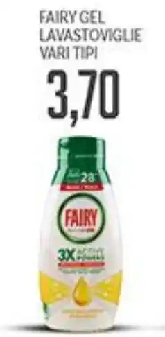 Supermercati Piccolo Fairy gel lavastoviglie offerta