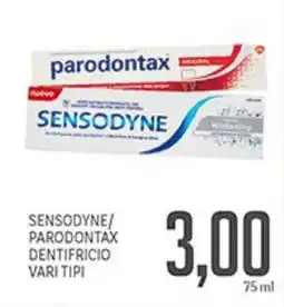 Supermercati Piccolo Sensodyne/ parodontax dentifricio offerta