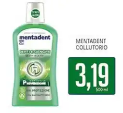 Supermercati Piccolo Mentadent collutorio offerta